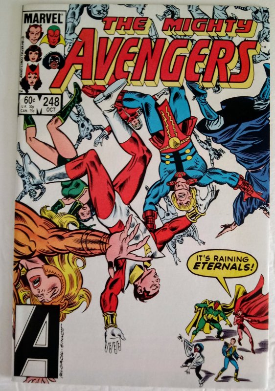 AVENGERS #248 Marvel Comics ID#MBX2