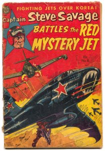 Captain Steve Savage #8 1953- Avon Korean War comic G