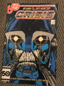 CRISIS ON INFINITE EARTHS #6 : DC 9/85 VG; mini series, George Perez classic art