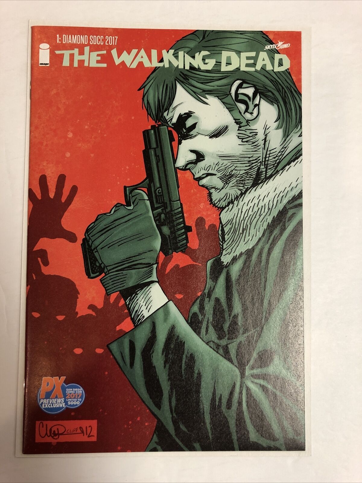 Walking Dead (2017) # 1 (NM), Diamond SDCC Exclusive Variant Limited 5000