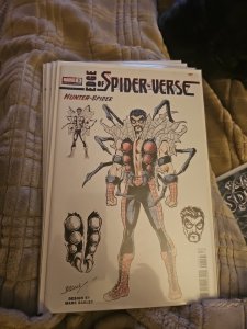 Edge of Spider-Verse #5 1:10 Bagley Hunter-Spider Design Variant 2022 NM