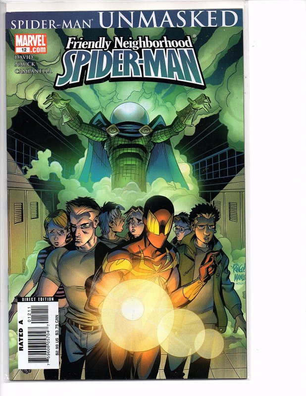 Marvel Comics Friendly Neighborhood Spider-Man #12 Spider-Man Unmasked Mysterio