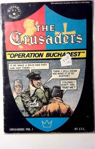 The Crusaders #1 (1974) Crusade Comics 1st Print Comic Book