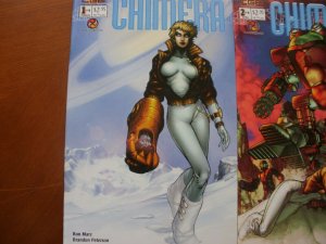 4 Near-Mint Crossgen CHIMERA Comic #1 2 3 4 (2003) Marz Peterson (Complete Set)