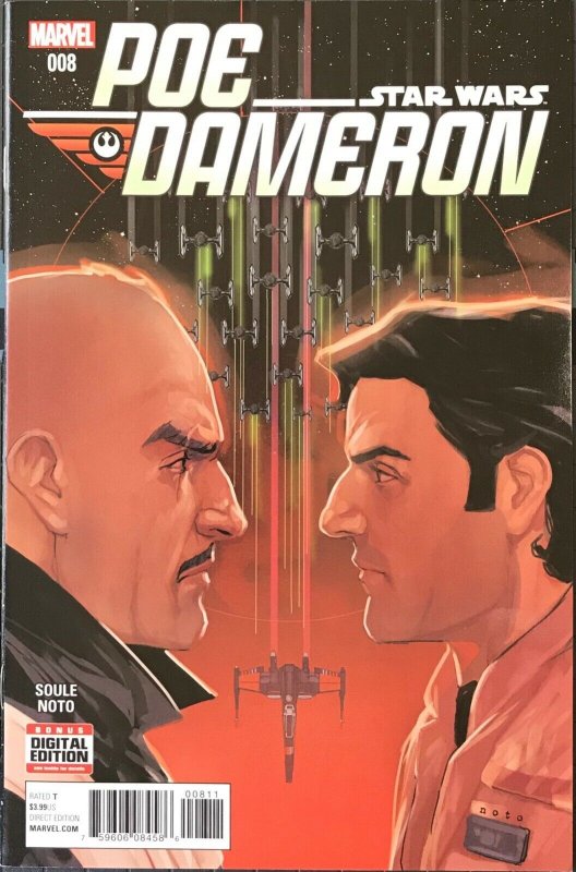 STAR WARS POE DAMERON Comic Issue 8 — Regular Cover — 2017 Marvel VF+ Cond