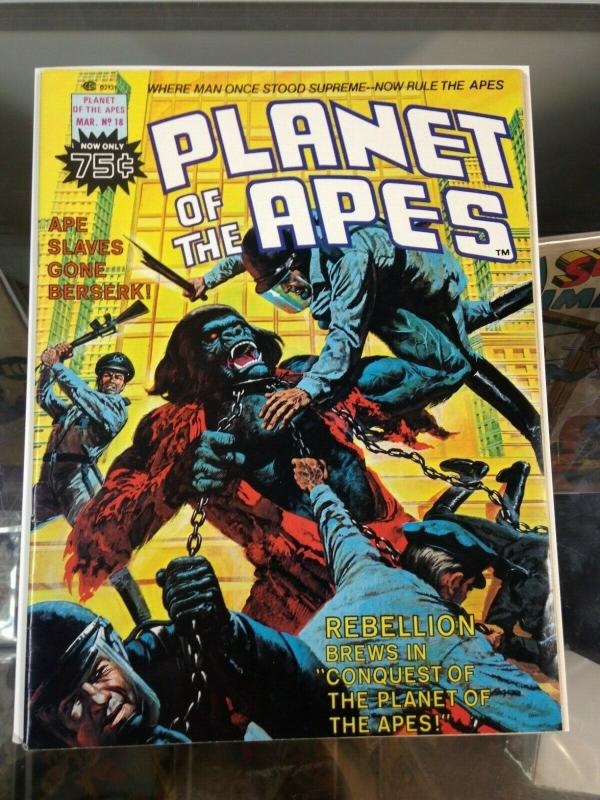 Planet of the Apes 18 VF Marvel Magazine (Mar. 1976)