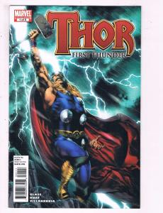 Thor #1 Of 5 VF Marvel Limited Series First Thunder Comic Book Glass 2010 DE14