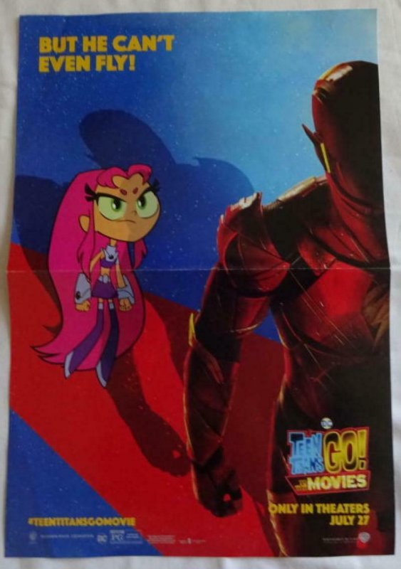 TEEN TITANS  Promo Poster , 11 x 17,  2018, DC, FLASH  Unused 085