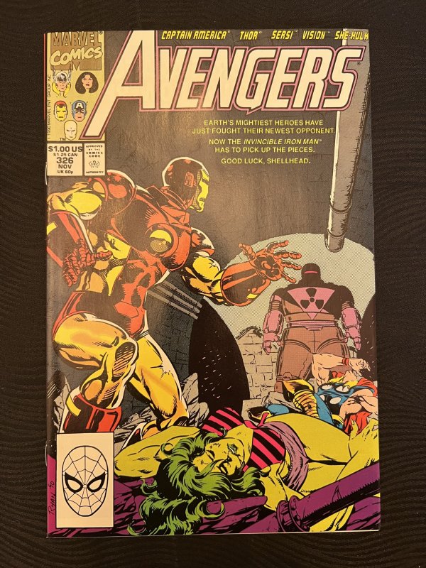 The Avengers #326 (1990) - NM