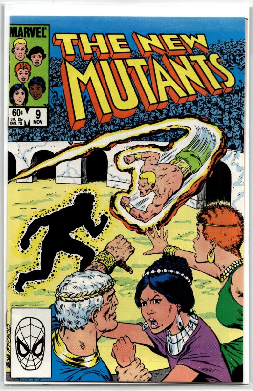 The New Mutants #9 (1983) New Mutants [Key Issue]
