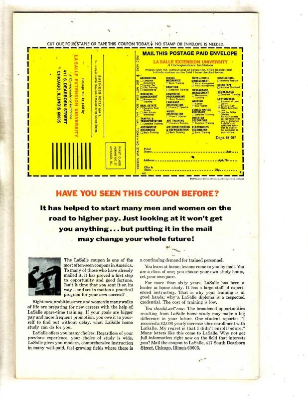 Daredevil # 106 VF Marvel Comic Book Black Widow Black Widow Terrex TW64