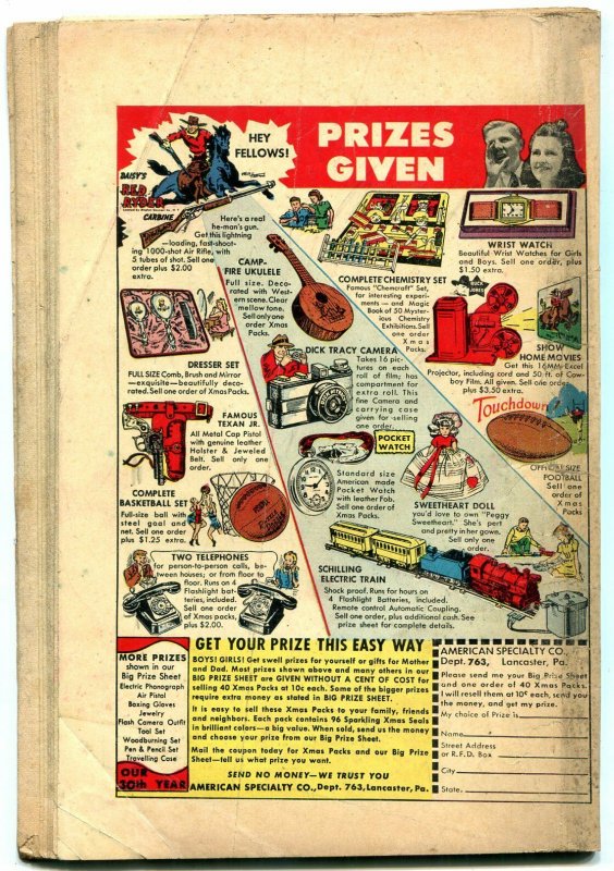 Steve Roper #4 1948-Famous Funnies-Golden Age POOR