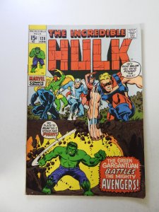 The incredible Hulk #128 (1970) VG+ bottom staple detached from cover