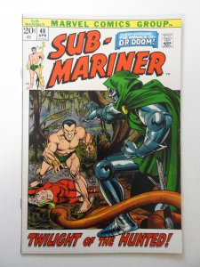 Sub-Mariner #48 (1972) FN- Condition! stain bc