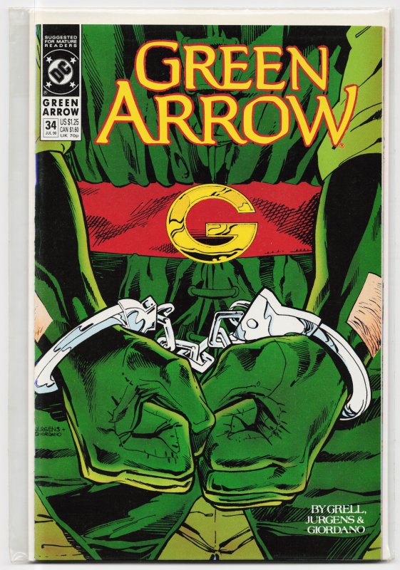 Green Arrow #34 (1990) Green Arrow