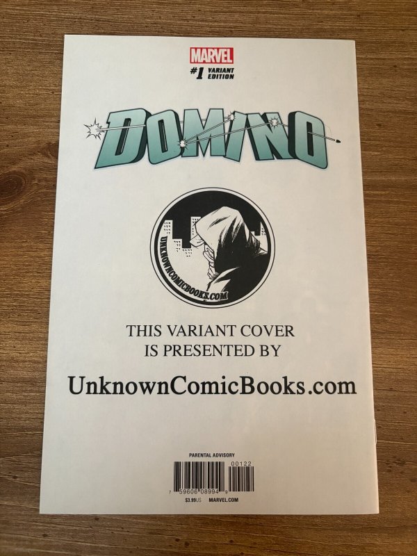 Domino # 1 NM 1st Print Variant Cover Marvel Comic Book X-Men X-Force 9 J294