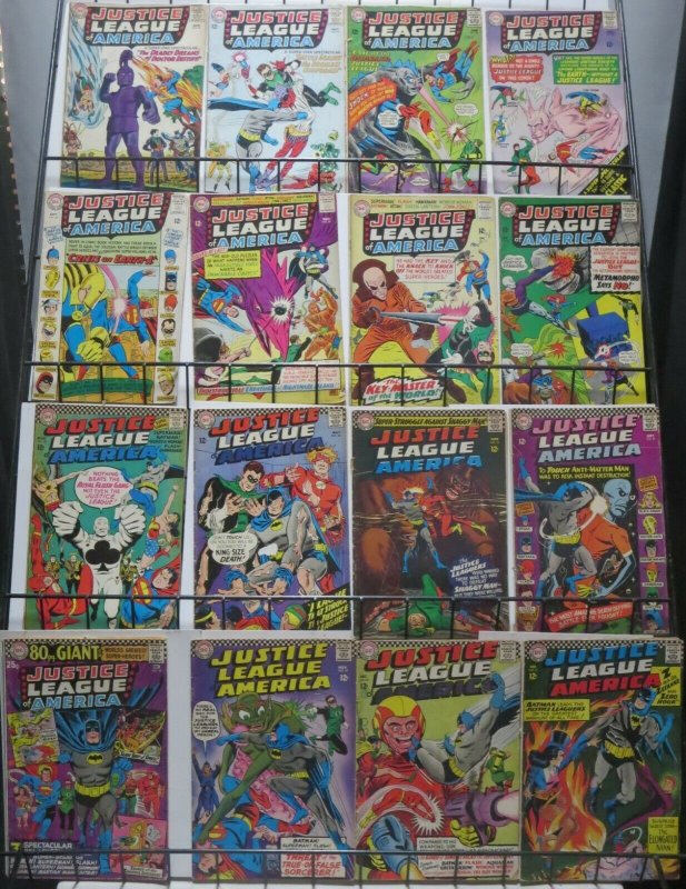 JUSTICE LEAGUE OF AMERICA (DC, 1960) READERS LOT #1! 23 issues bet 34 and 71!