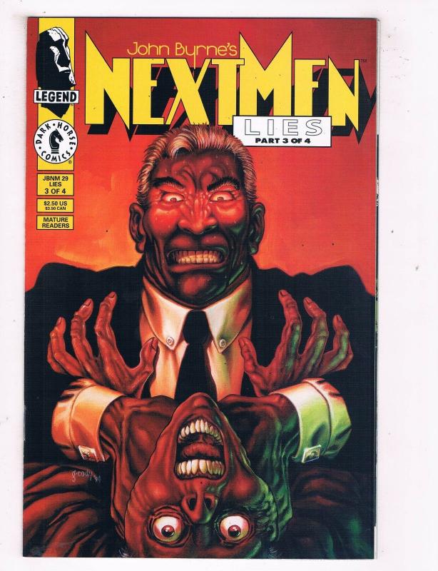 Next Men Lies #29 #3 NM Dark Horse Comics Part 3 Comic Book Byrne DE43 TW14