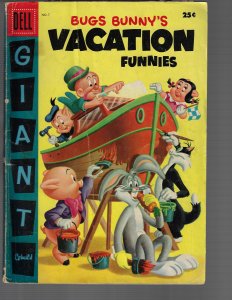 Bugs Bunny's Vacation Funnies #7 (Dell, 1957)