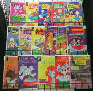 Walt Disney High-Grade Comics Lot of 16Diff Ducktales Donald Mickey Scamp