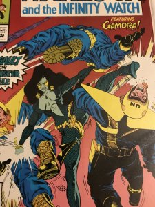 WARLOCK and the INFINITY WATCH #14 : Marvel 2/93 NM-; Gamora