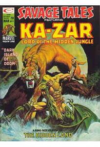 Savage Tales (1st Series) #9 VG ; Marvel | low grade comic Ka-Zar