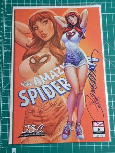 AMAZING SPIDER-MAN #9 MARVEL J SCOTT CAMPBELL SIGNED VARIANT NYCC W/COA
