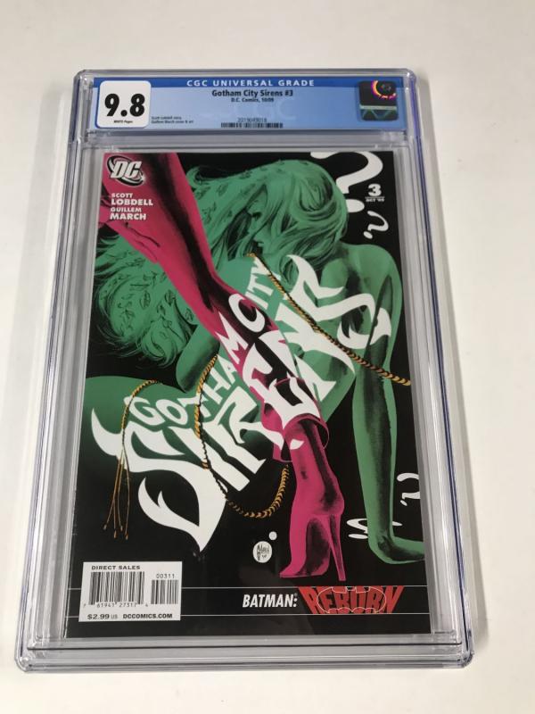 Gotham City Sirens #3 CGC 9.8