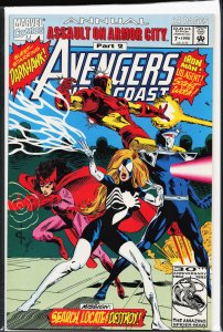 Avengers West Coast Annual #7 (1992) West Coast Avengers / Avengers West Coast