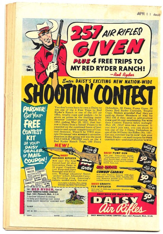 SUPERBOY #20 (Jun1952) 4.0 VG  52 pages! 3 big stories! Curt Swan! Gardner Fox!