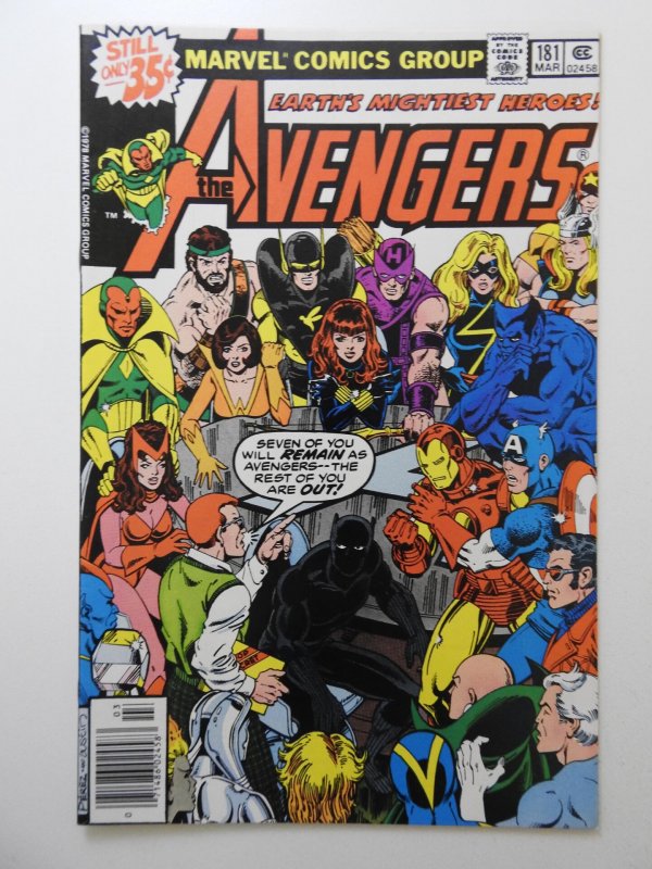 The Avengers #181 (1979) VF Condition! First appearance of Scott Lang!