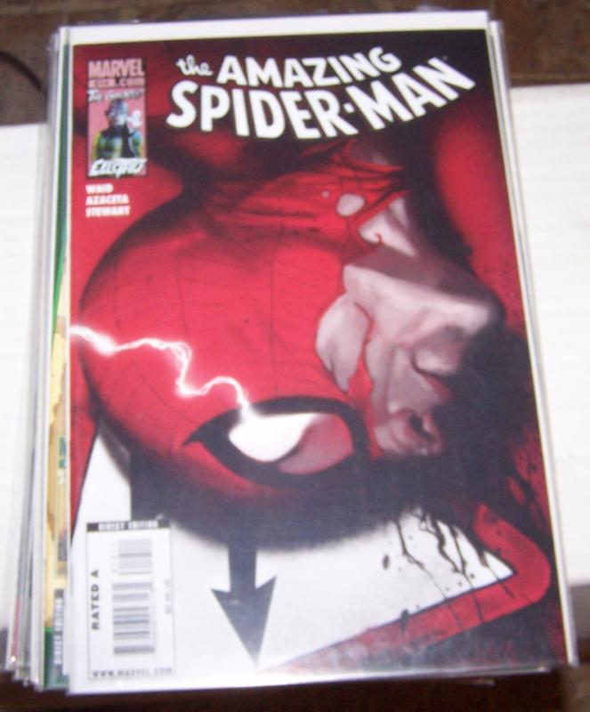 Amazing Spider-Man  # 614 2010  marvel  disney the gauntlet-PT 3  electro 