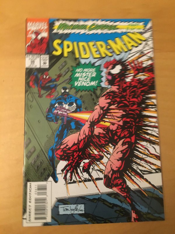 Spiderman 36 (Maximum Carnage Storyline) SEE Pics for Grade, 1st Print