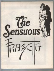 The Sensuous Frazetta 1970's-unstapled copy-reprints Frazetta art-FN