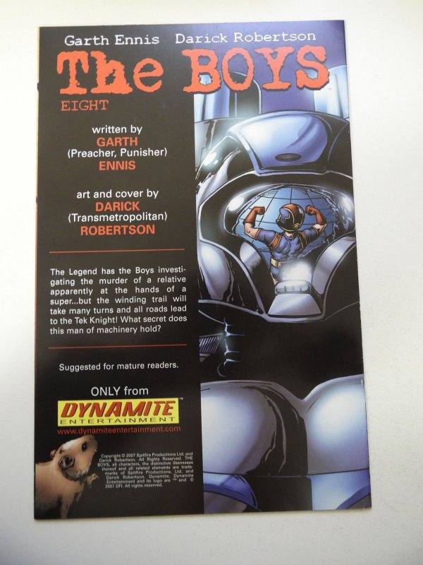 The Boys #7 (2007) VF Condition