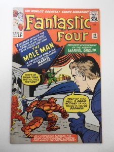 Fantastic Four #22 (1964) VG/FN Condition! ink fc