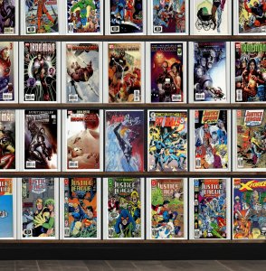 Huge Lot 120+ Comics with Iron Man, Justice League Europe & More!