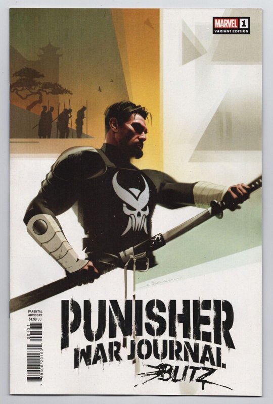 Punisher War Journal Blitz #1 Dekal Variant (Marvel, 2022) NM 