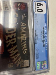 Amazing Spider-Man (1965) #28 (CGC 6.0)  1st App Molten Man!