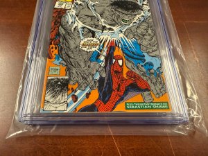 Amazing Spider-Man # 328 CGC Graded 9.4 Marvel Comic Book Hulk McFarlane JH15