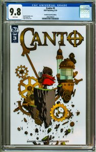 Canto #3 Retailer Incentive Edition! CGC 9.8! White Pages!