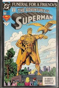 Adventures of Superman #499 Direct Edition (1993, DC) NM+