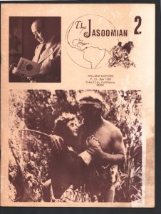 PULP:  Jasoomian#2 1970-ERB Tarzan fanzine-Photo features on Elmo Lincoln-ERB...
