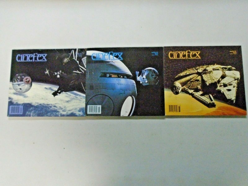 Cinefex Spaceship Lot 3 Different Average 6.0 FN (1995-1999)