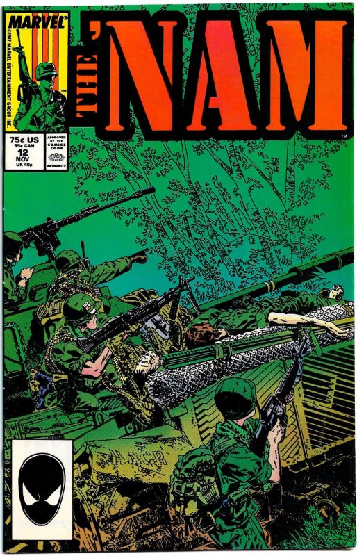 THE 'NAM (1986-1987) 8.0 VF 1st 13 Issues of Marvel's Acclaimed Vie...