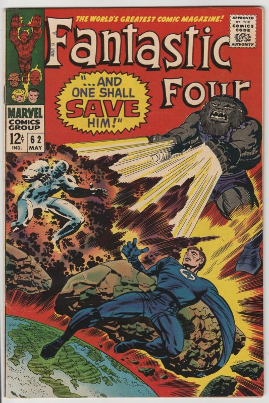 Fantastic Four #62 (1967) VF/NM - 9.0+