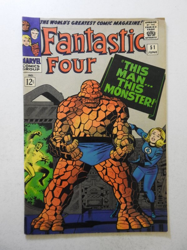 Fantastic Four #51 (1966) FN- Condition!