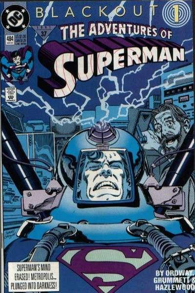 Adventures of Superman (1987 series) #484, NM (Stock photo)