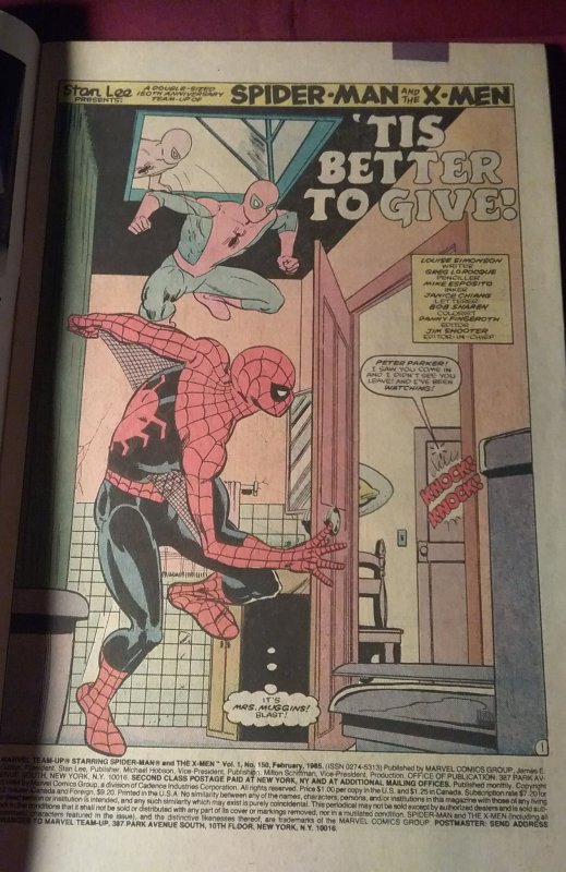 Marvel Team-Up #150 (1985)