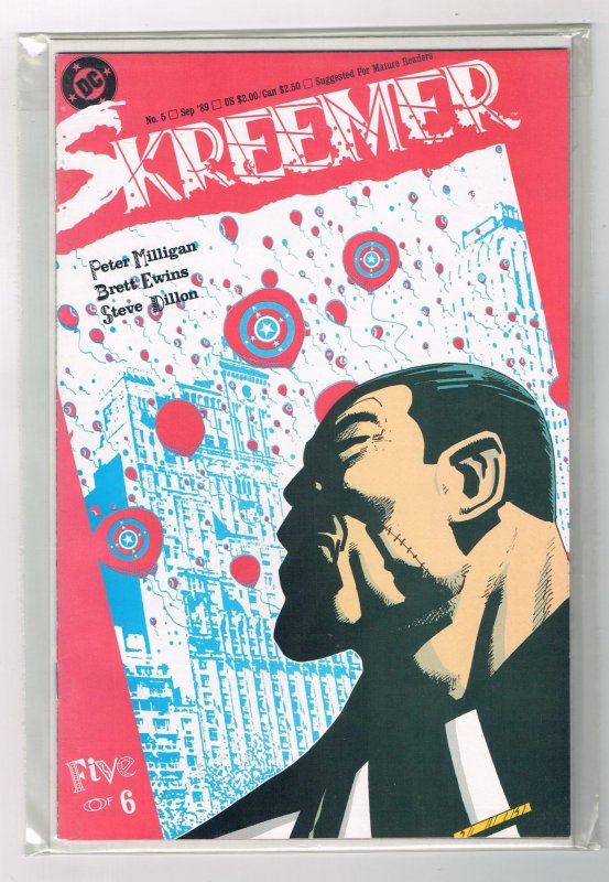 Skreemer #5 (1989)  DC